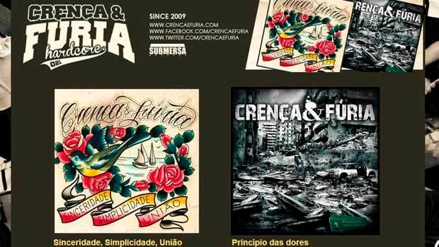 Crença & Fúria disponibiliza músicas para Download