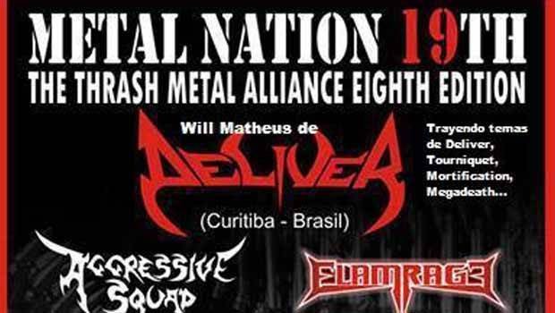 Will Matheus e Deliver no Metal Nation 19ª edição