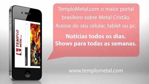 Acesse TemploMetal.com do seu smartphone