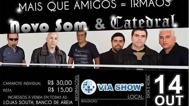 Show Catedral e Novo Som – 14/10/13 – RJ