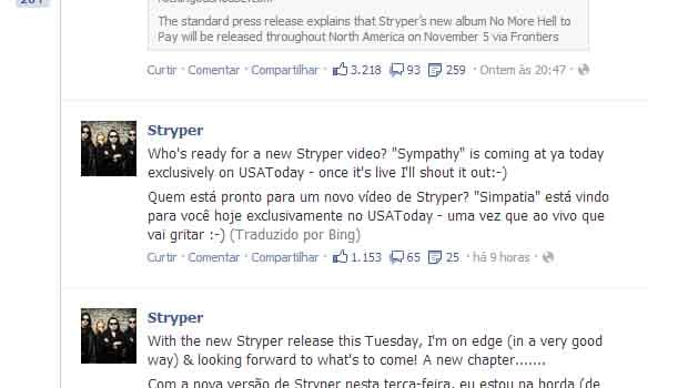 Stryper novo vídeo em breve