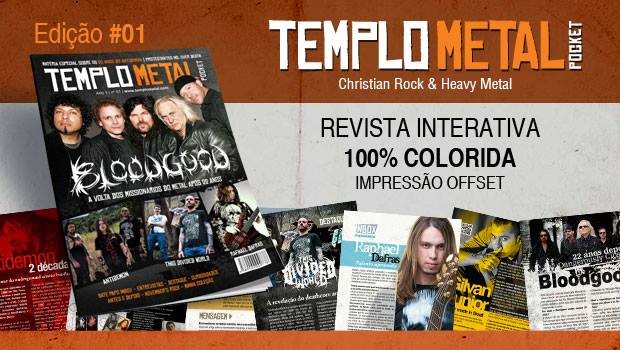 Lançamento 2014: Revista Templo Metal Pocket