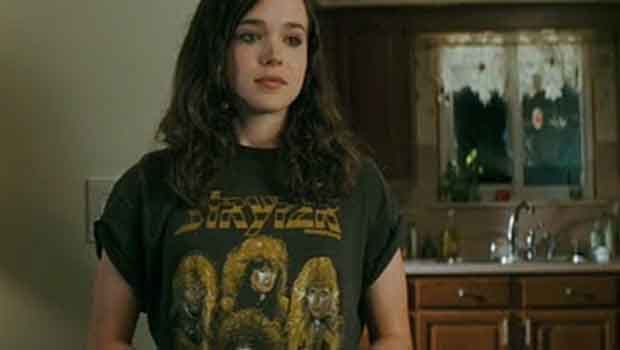 A arte da camiseta de banda