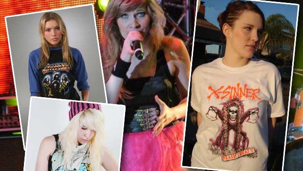 Garotas do rock cristão