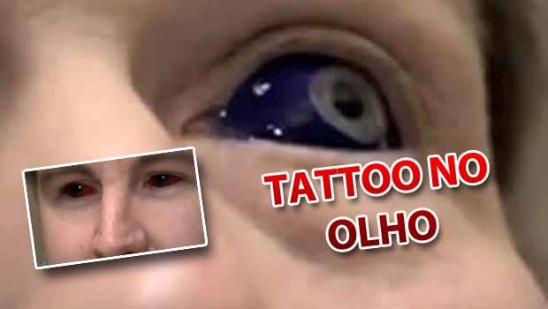 Tatuagem nos olhos, você faria?