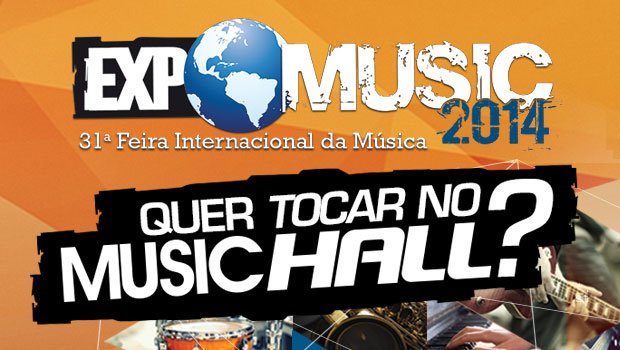 Expomusic faz concurso para tocar no Music Hall