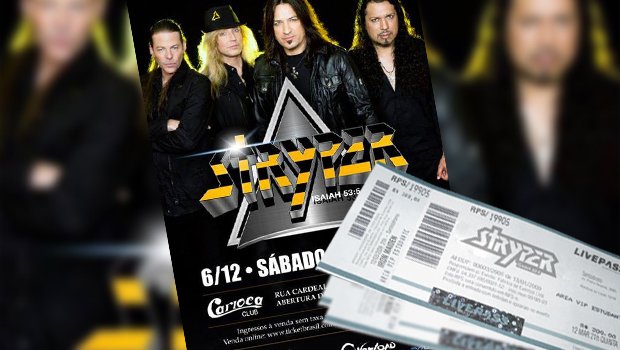 Stryper no Brasil, ingressos à venda