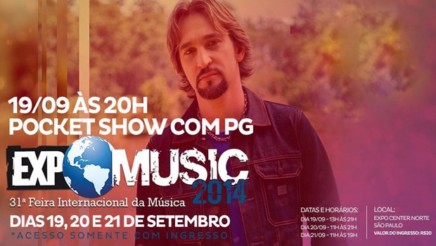 PG confirmado na Expomusic 2014