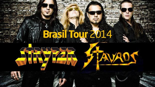 Stryper Tour em Recife tem data e bandas definidas