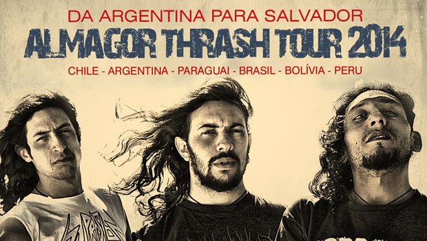 Supresión – Almagor Thrash Tour em Salvador