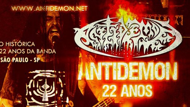 Antidemon prepara festa de 22 anos para 2016