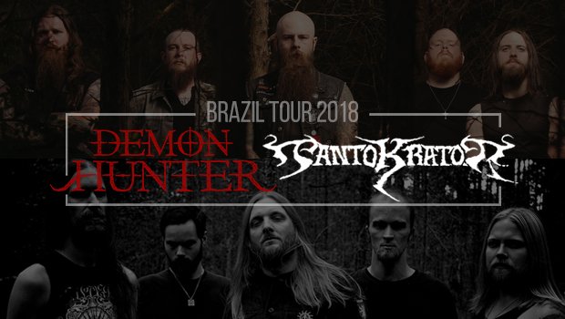 Pantokrator e Demon Hunter juntos no Brasil em janeiro