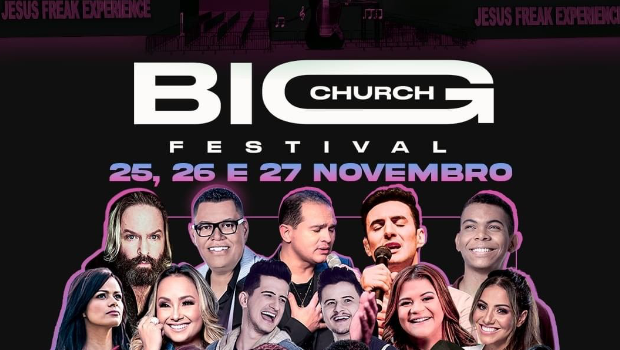 Big Church Festival começa hoje em SP com mais de 40 atrações