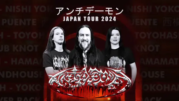 Antidemon divulga datas da Tour pelo Japão