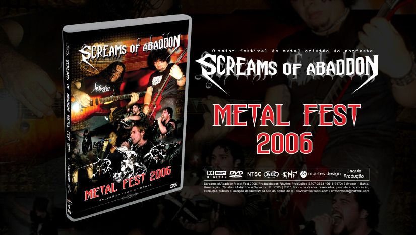 Clássico DVD do festival Screams of Abaddon Metal Fest 2006 é lançado no YouTube