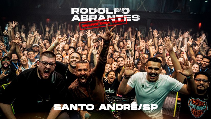 Rodolfo Abrantes surpreende e canta Rodox na Microfonia Tour