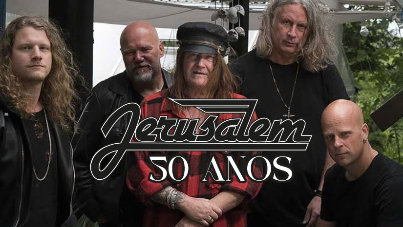 Jerusalem completa 50 anos em 2025, sendo a primeira banda de rock cristão a fazer sucesso na Europa