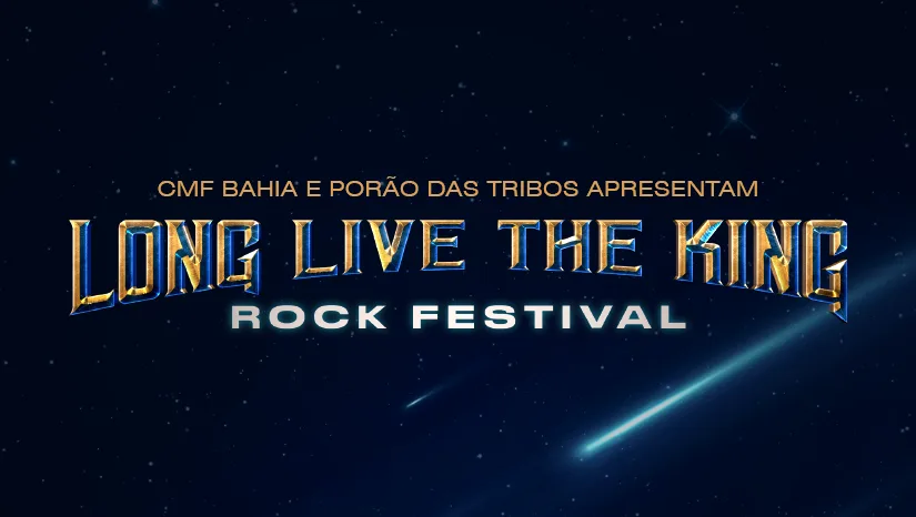 Long Live The King Rock Festival acontece em novembro, na capital baiana