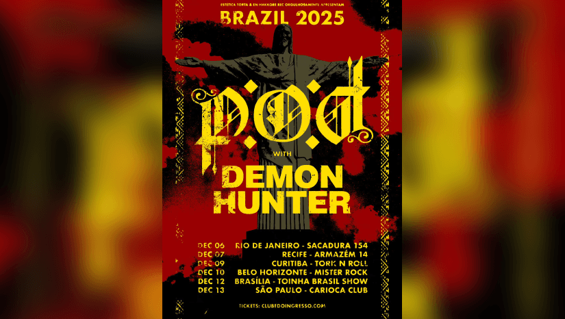 P.O.D. e Demon Hunter anunciam turnê inédita no Brasil